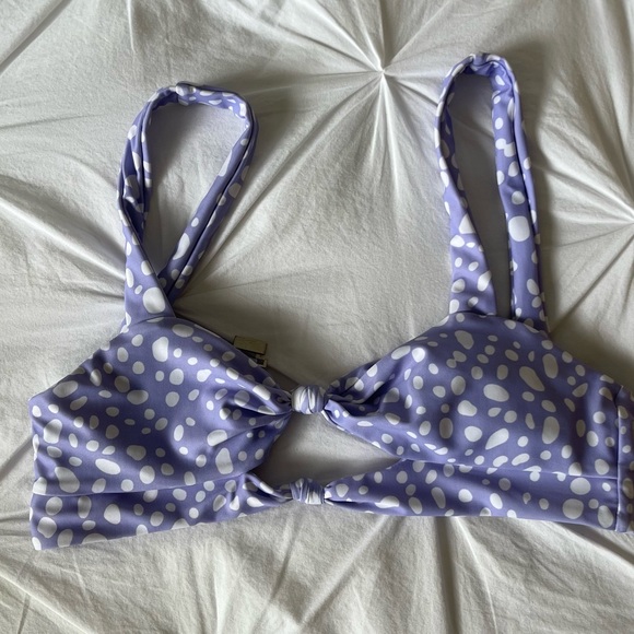 Poke a dot purple zaful bikini - Picture 2 of 3